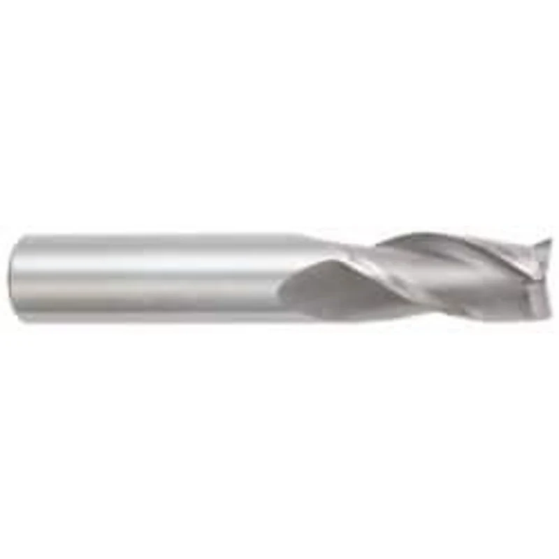 OSG 1, 1-1/2 LOC, 1 Shank Diam, 4 OAL, 3 Flute, Solid Carbide Square End Mill Single End, Uncoated, Spiral Flute, 30 ...